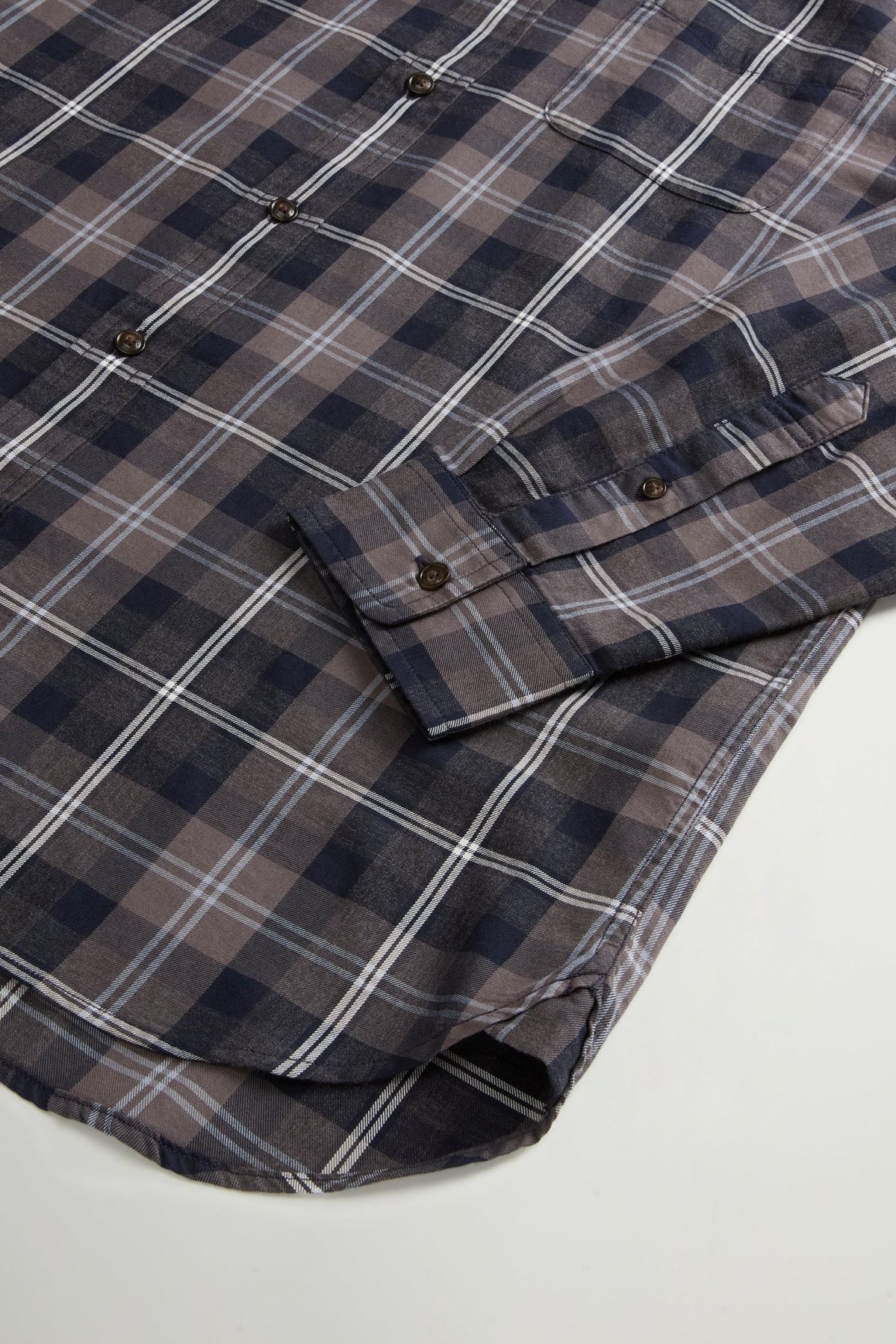 Light Cotton Flannel Shirt - woolrich-usClothing