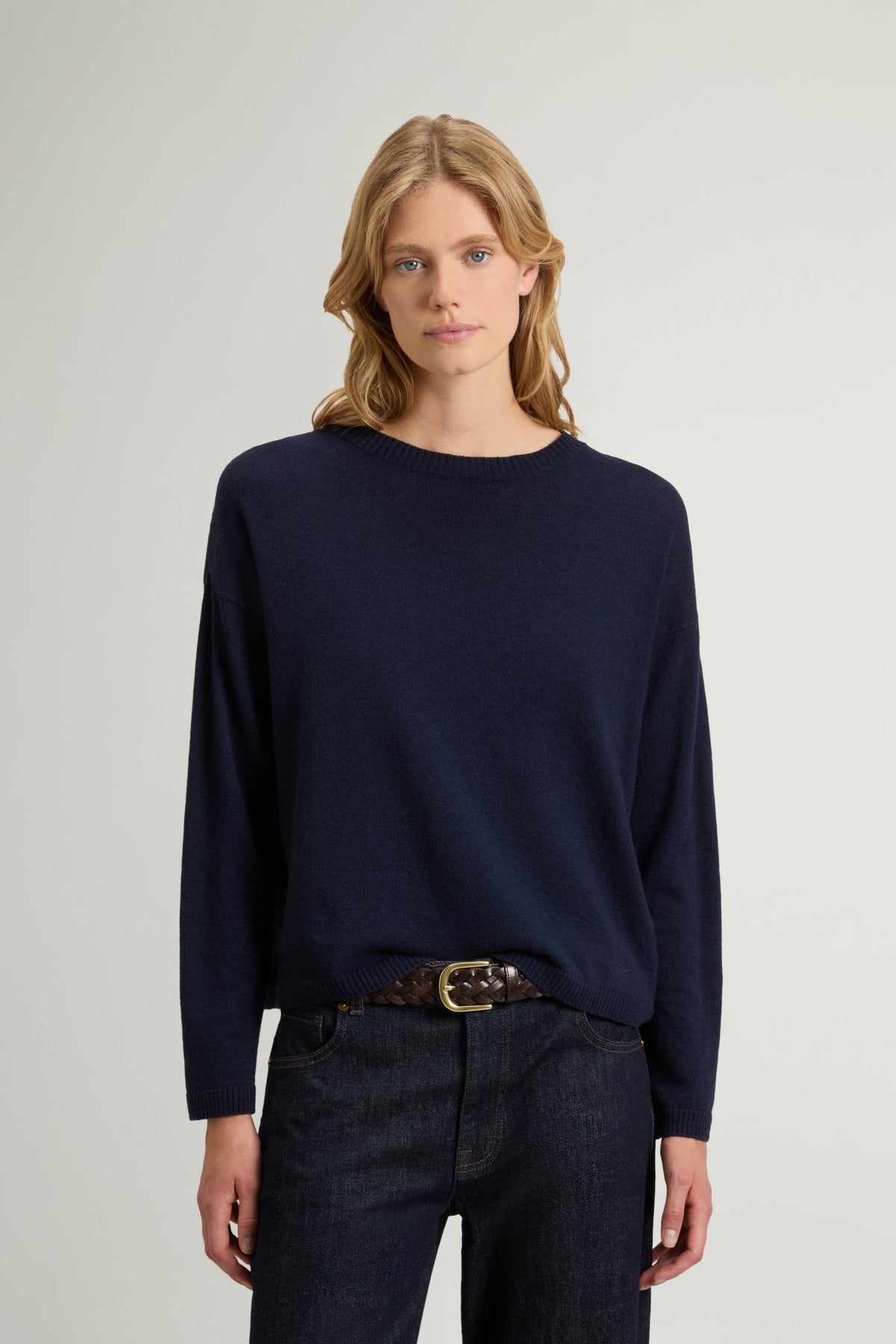 12GG Cozy Wool Cash Crewneck - woolrich-usClothing