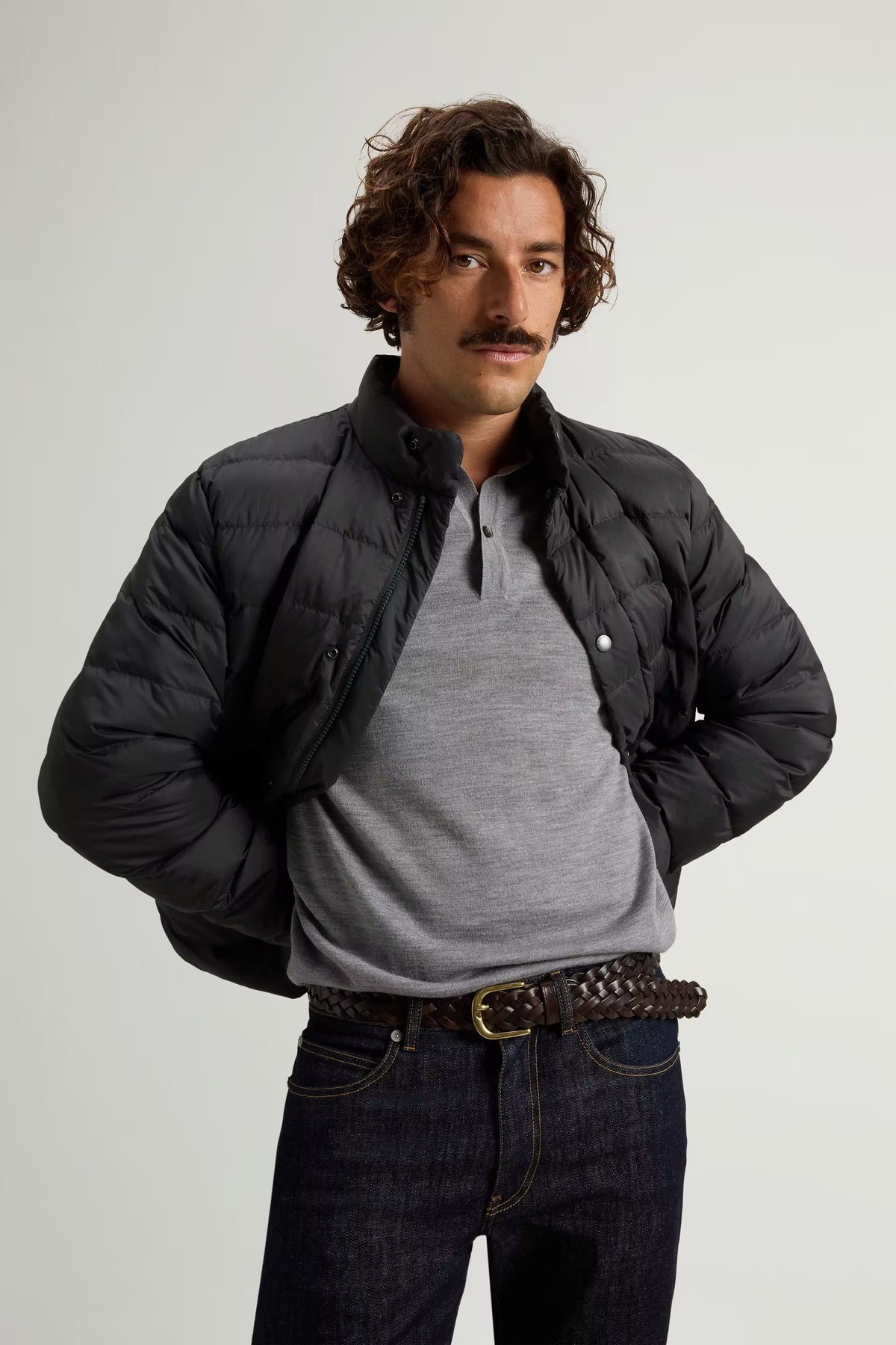 Bering Jacket in Crinkle Nylon