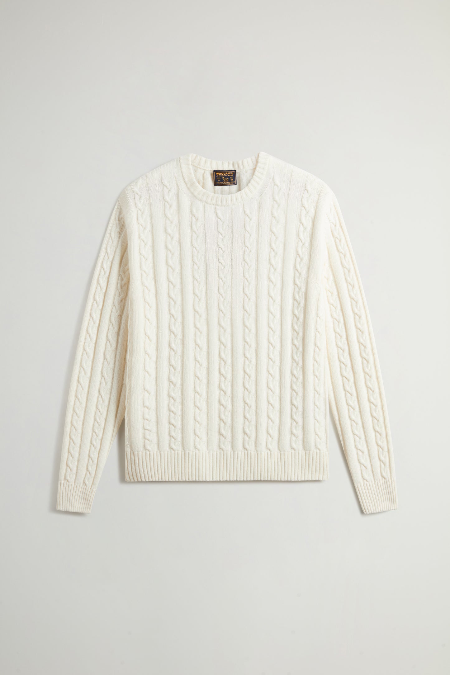 Cotton Wool Cable Crewneck GG7