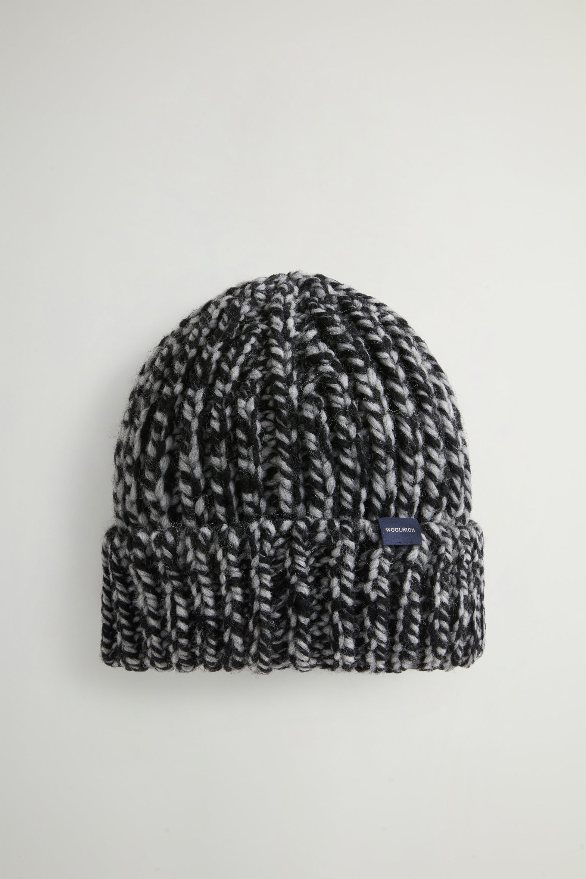 Chunky Beanie in Mouliné Alpaca and Wool Blend