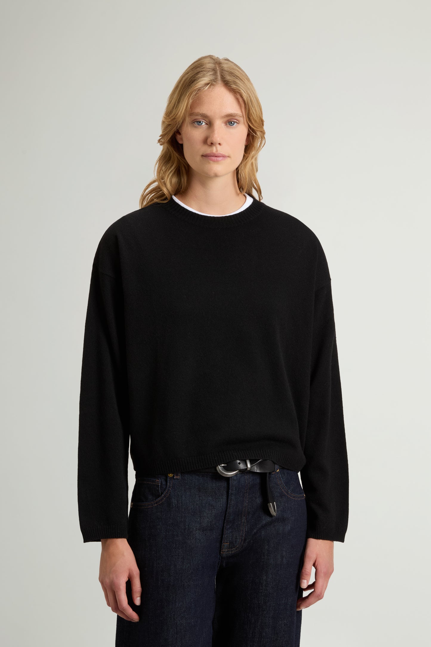 12GG Cozy Wool Cash Crewneck