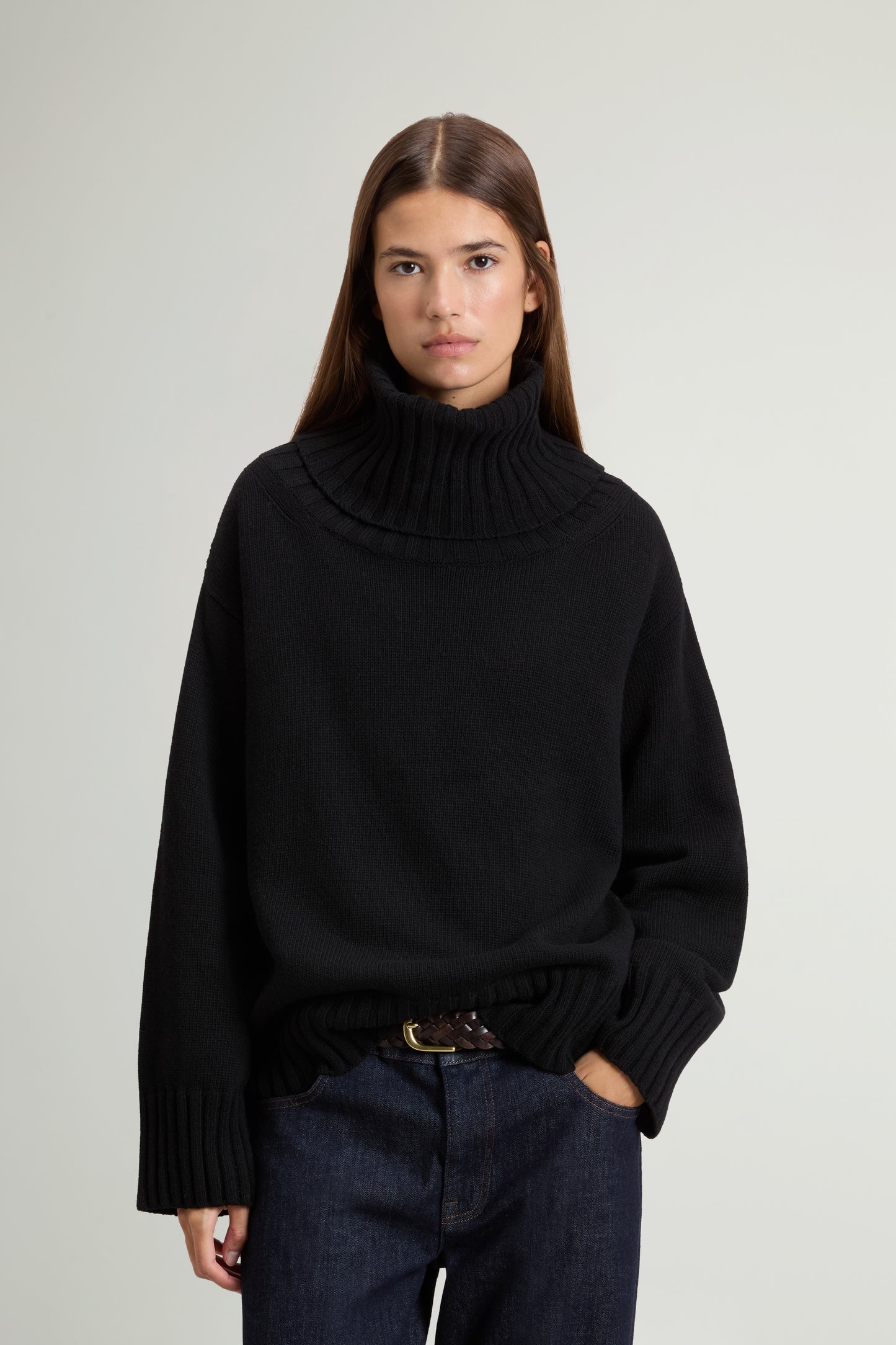 5GG Cozy Wool Cash Turtleneck