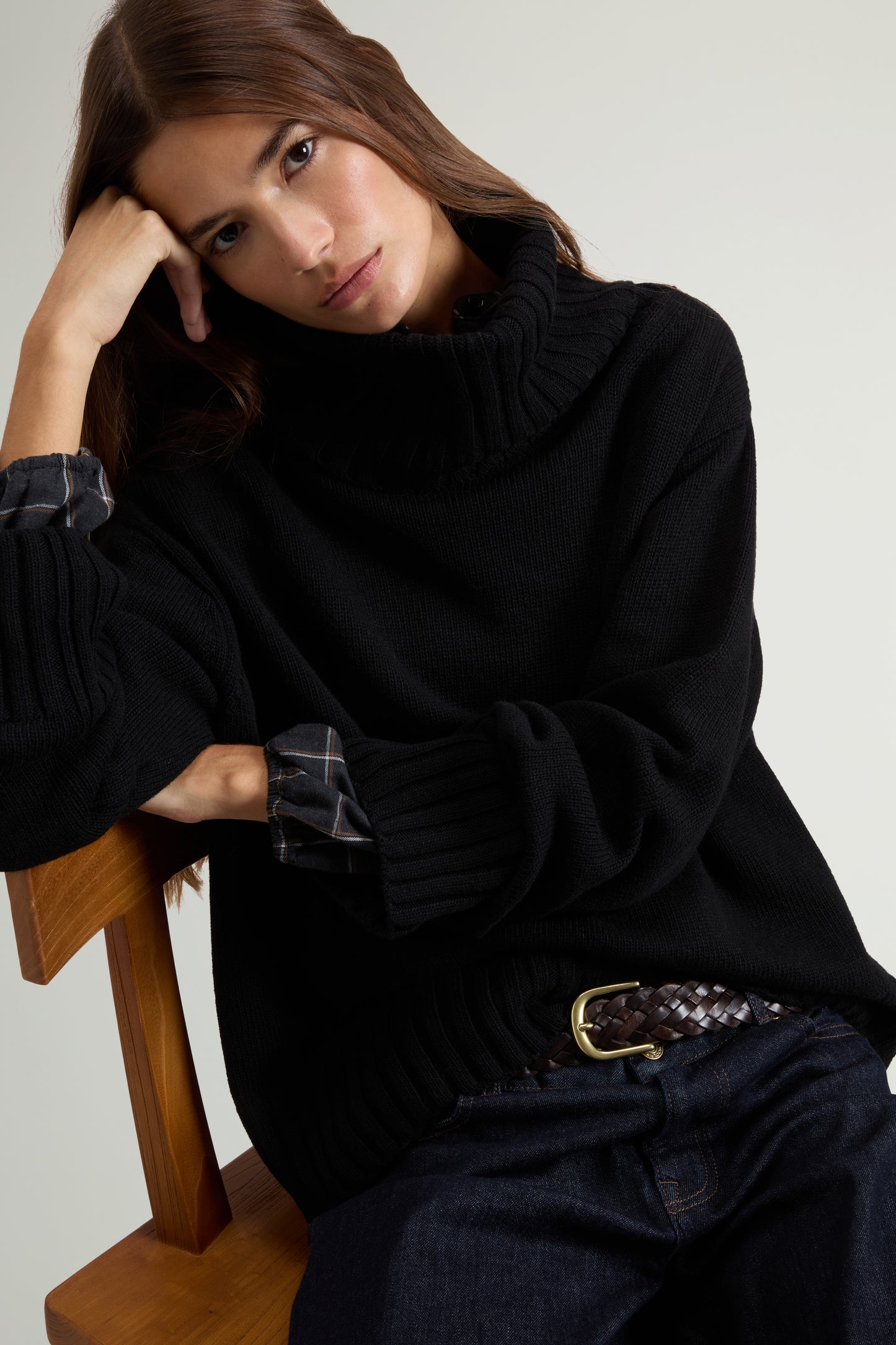 5GG Cozy Wool Cash Turtleneck