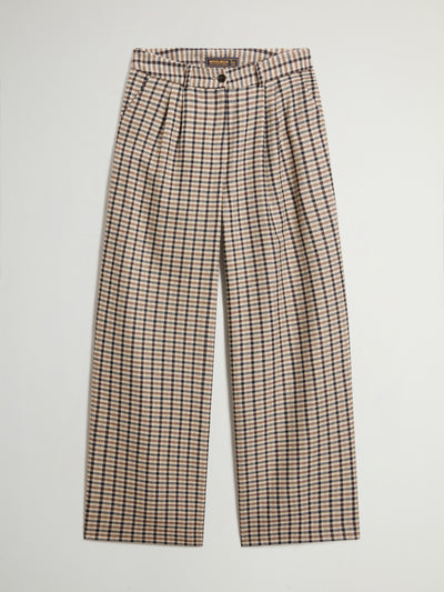 Pants in Wool-Blend Flannel