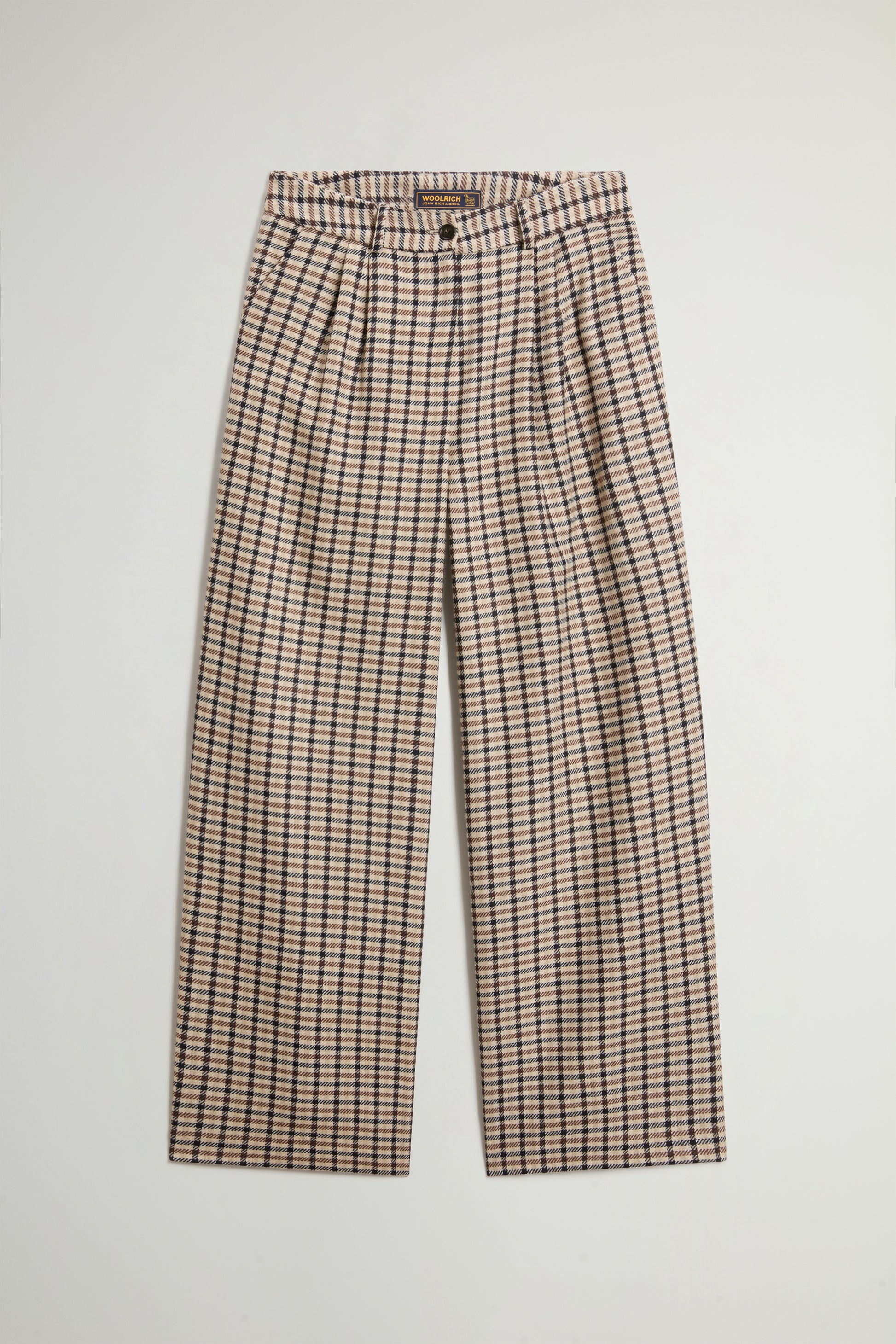Pants in Wool-Blend Flannel