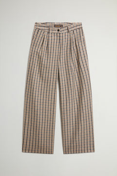 Pants in Wool-Blend Flannel