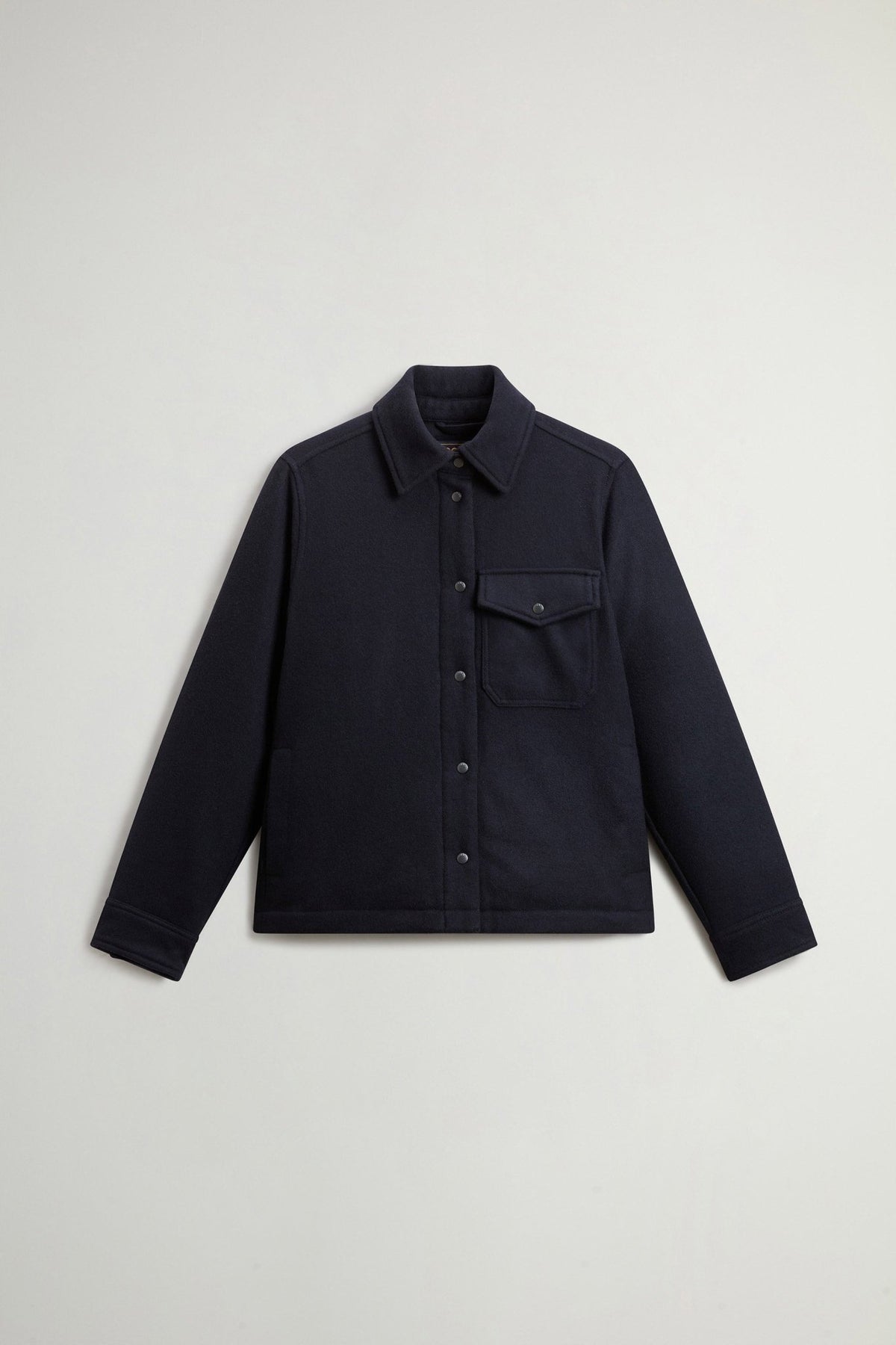 Alaskan Overshirt in Recycled Italian Wool Blend - woolrich-usClothing