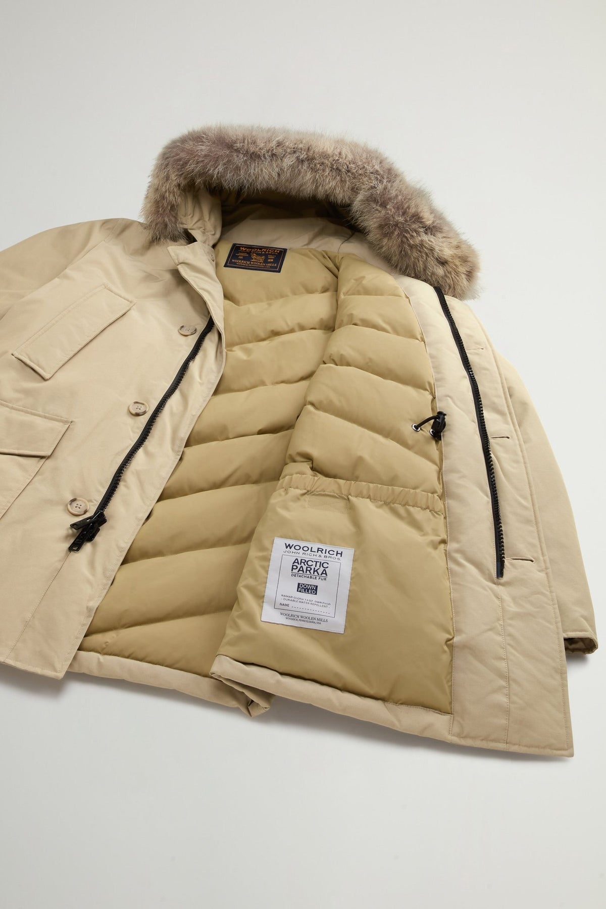 Arctic Detachable Fur Parka - woolrich-us - Outerwear