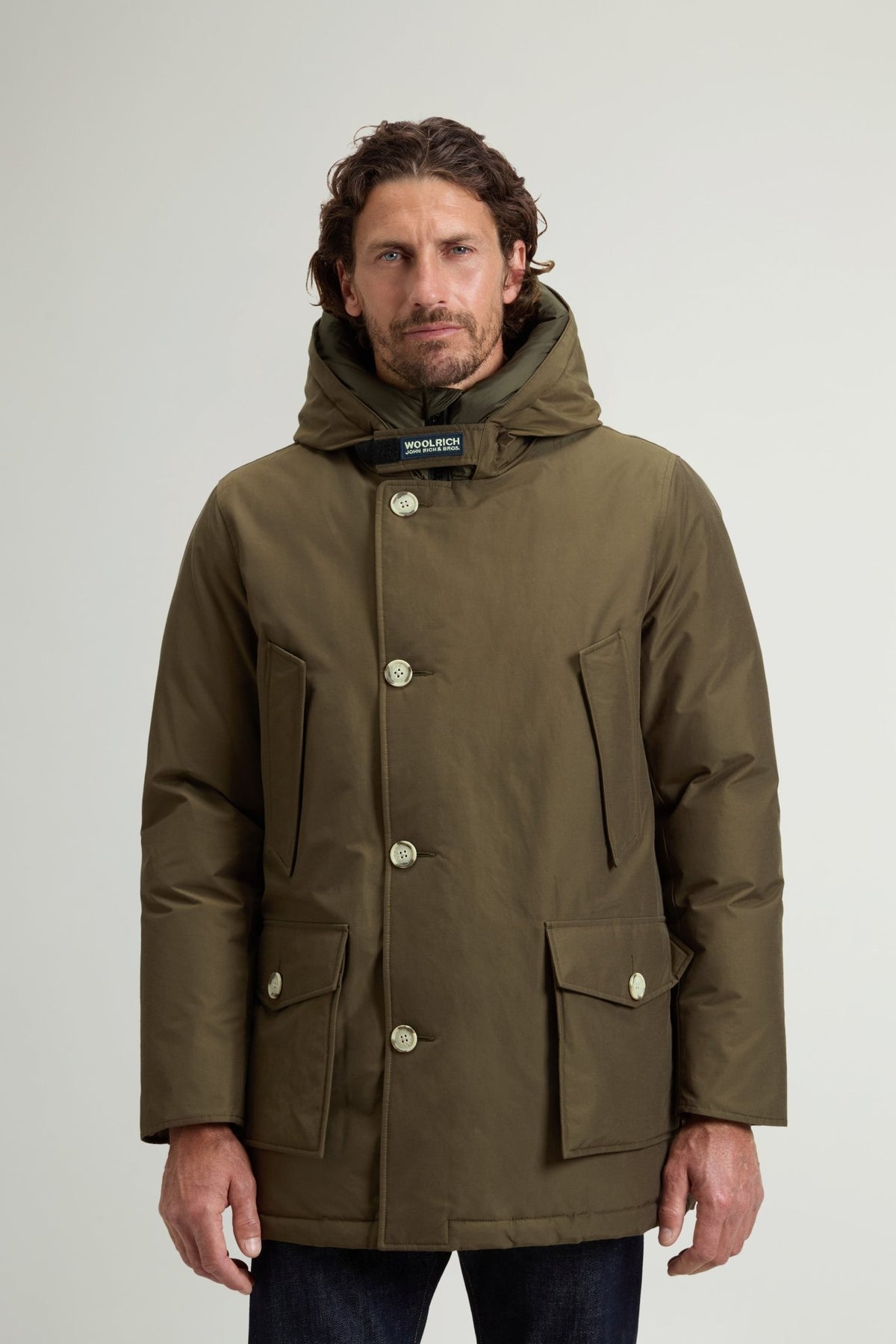 Arctic Parka in Ramar Cloth for Men - woolrich-us - Outerwear
