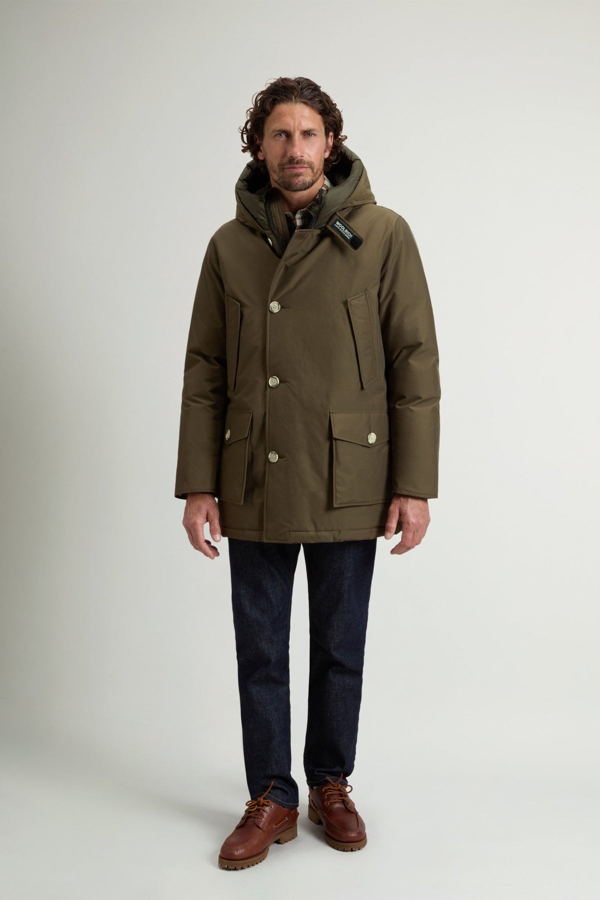 Arctic Parka in Ramar Cloth for Men - woolrich-us - Outerwear
