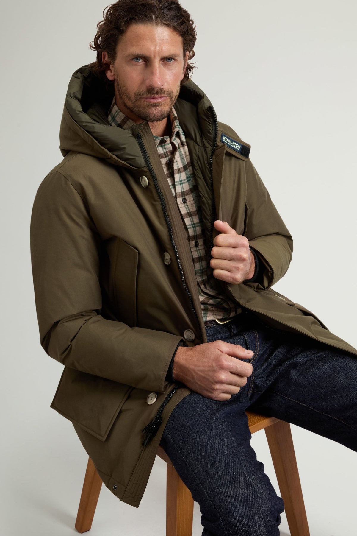 Arctic Parka in Ramar Cloth for Men - woolrich-us - Outerwear