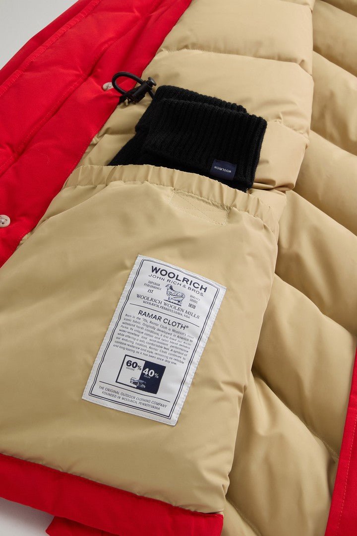 Arctic Parka in Ramar Cloth with Detachable Fur for Men - woolrich-us - Outerwear