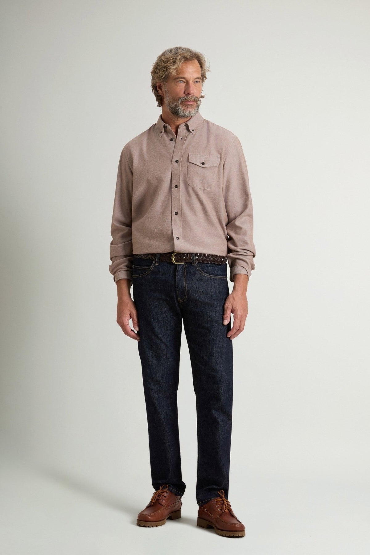 Brushed Twill Shirt - woolrich-usClothing