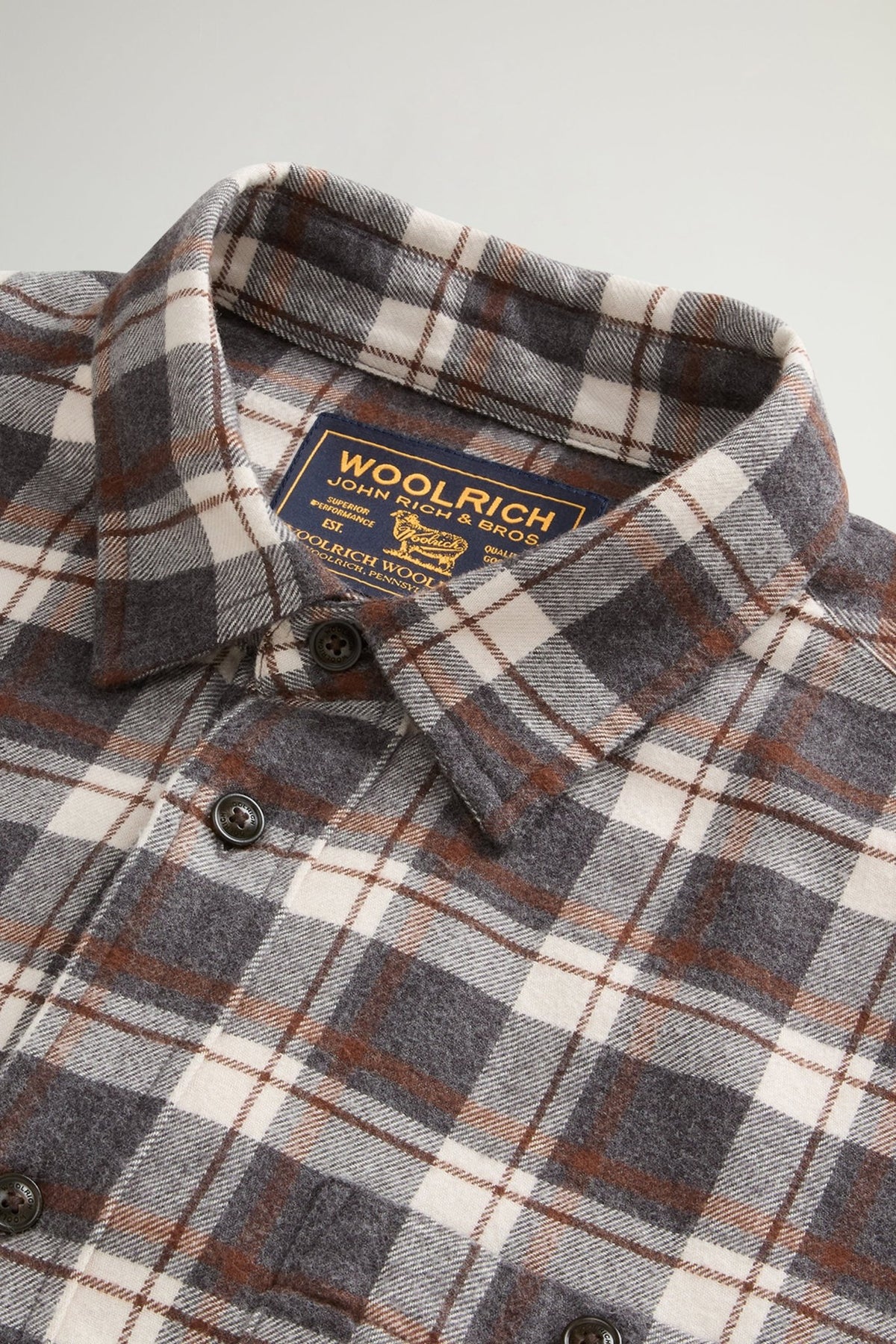 Check Flannel Warren Shirt - woolrich-usClothing