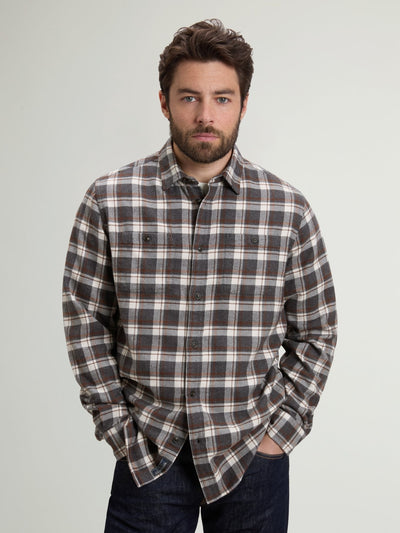 Check Flannel Warren Shirt - woolrich-usClothing