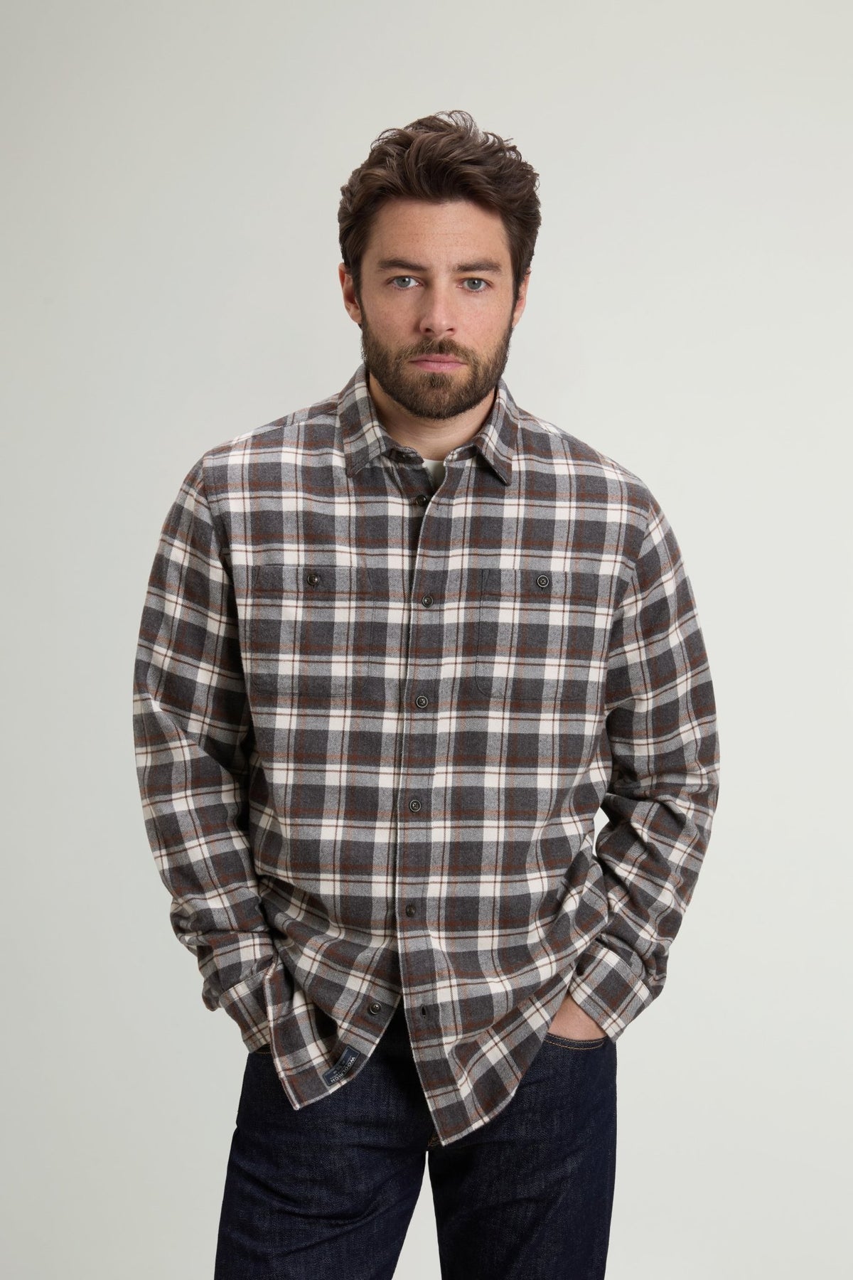 Check Flannel Warren Shirt - woolrich-usClothing