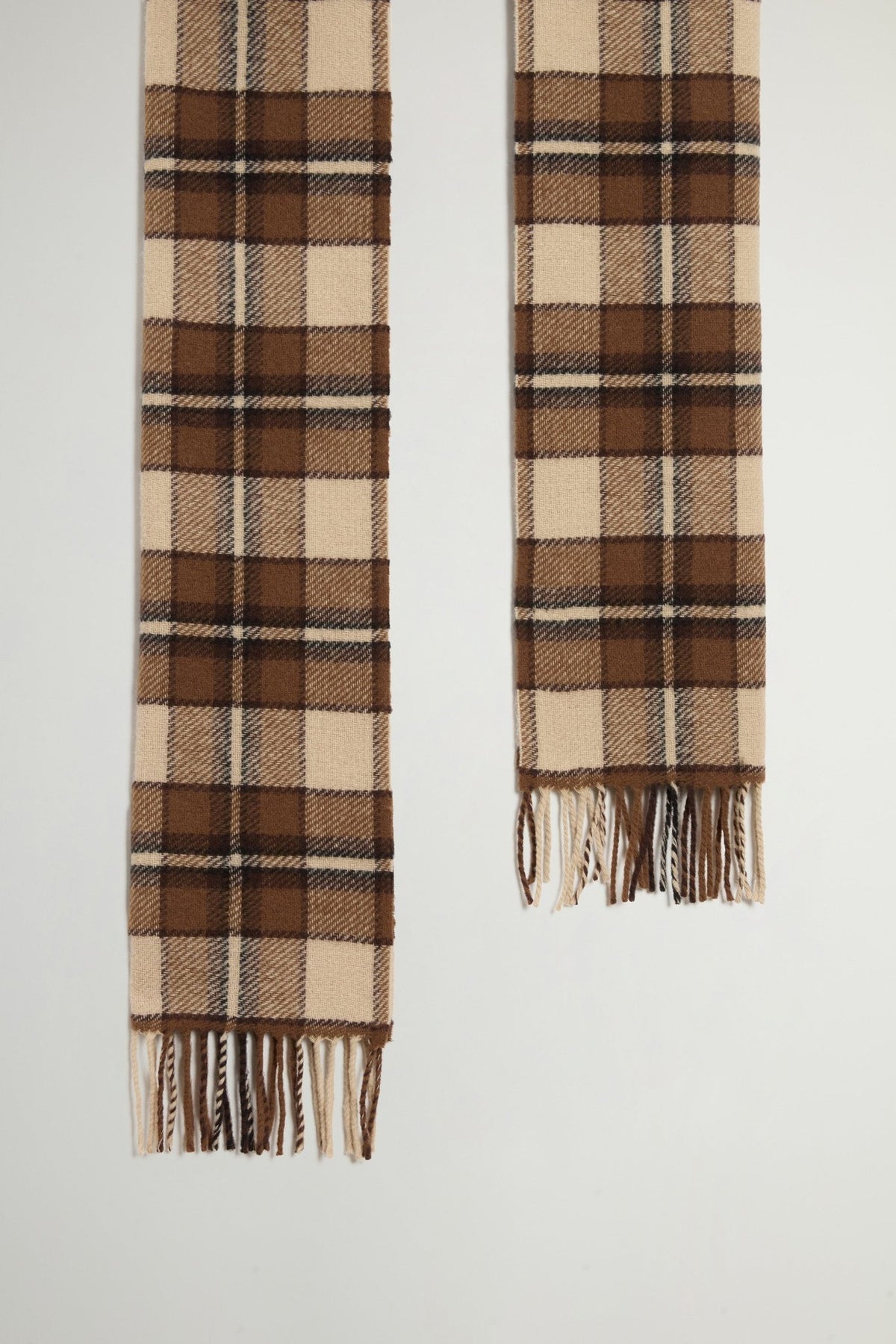 Checked Scarf in Pure Wool - woolrich-us - Accessories