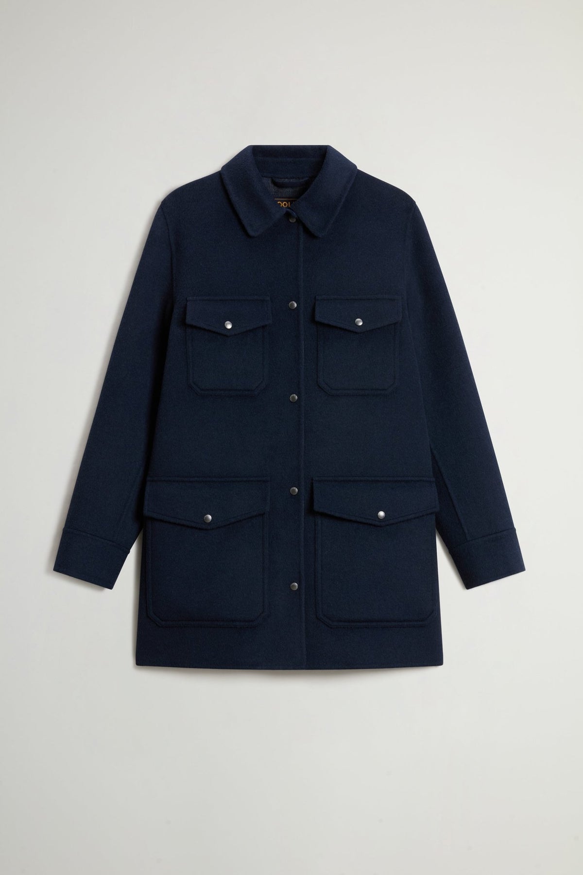 Coat in Double-Face Wool Blend - woolrich-usClothing