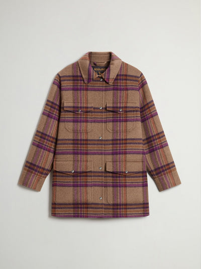 Coat in Double-Face Wool Blend - woolrich-usClothing
