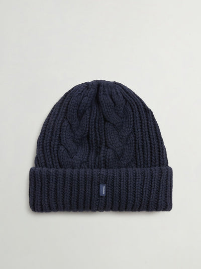 Cotton Wool Cable Beanie - woolrich-usAccessories