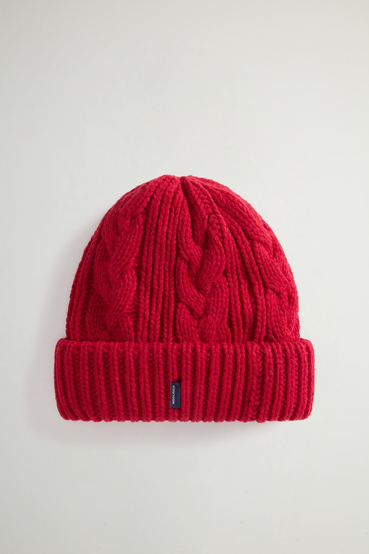 Cotton Wool Cable Beanie - woolrich-usAccessories