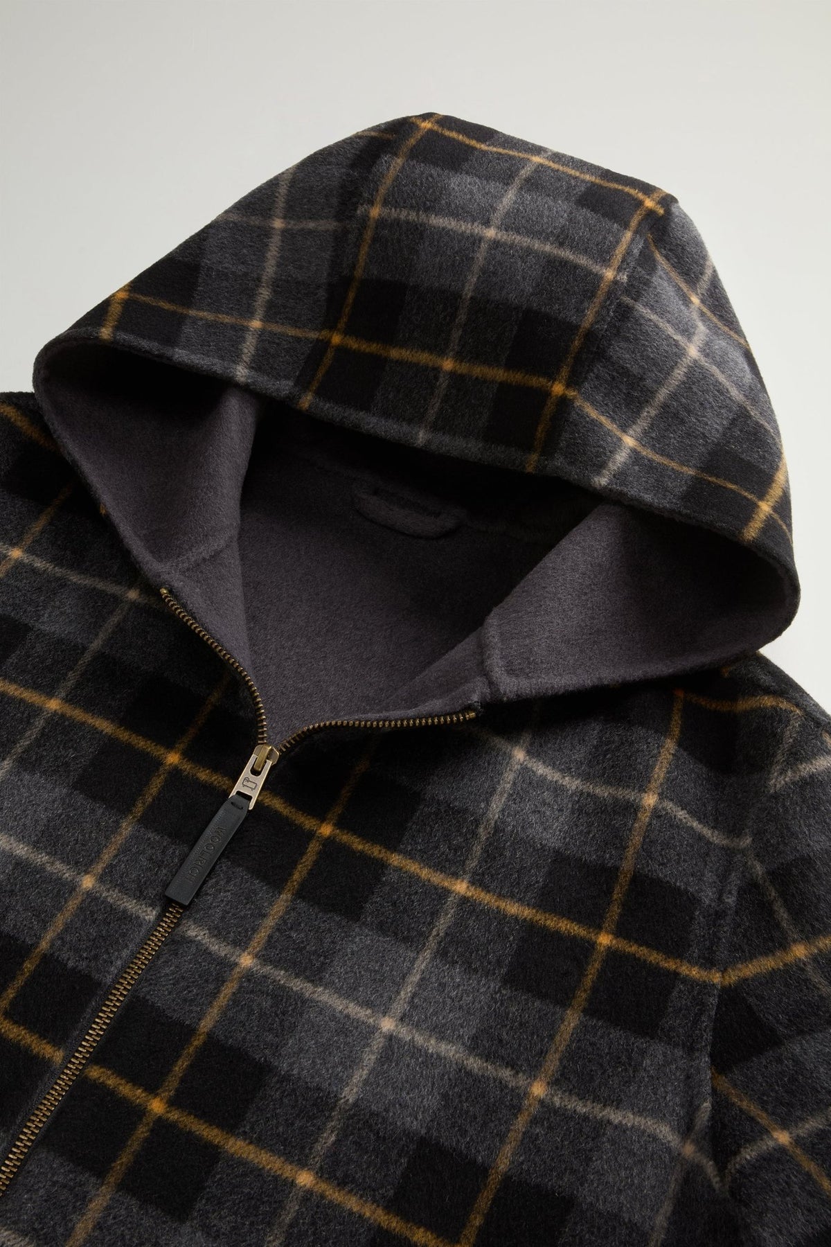 Double Wool Hooded Jacket - woolrich-usOuterwear