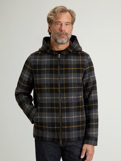 Double Wool Hooded Jacket - woolrich-usOuterwear