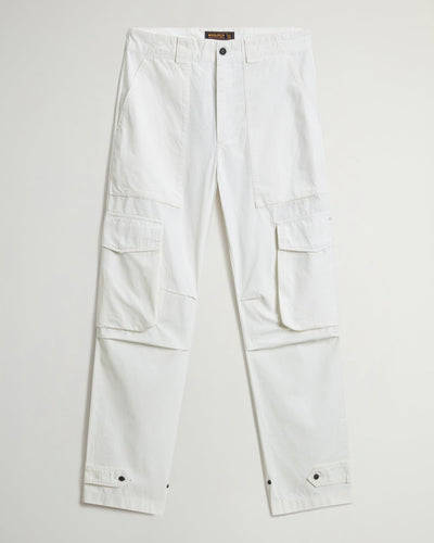 Garment-Dyed Cargo Pants in Pure Cotton Ripstop - woolrich-us - Clothing