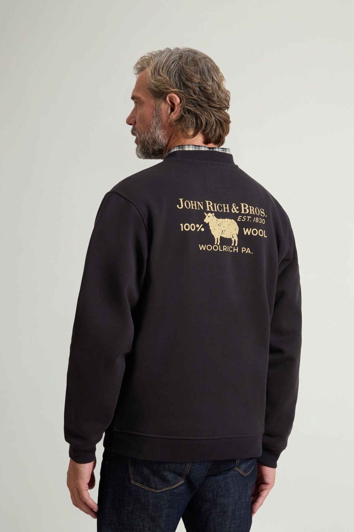 Graphic Crewneck - woolrich-usClothing