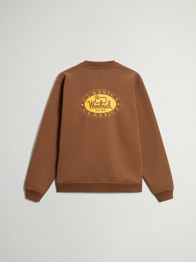 Graphic Crewneck - woolrich-usClothing