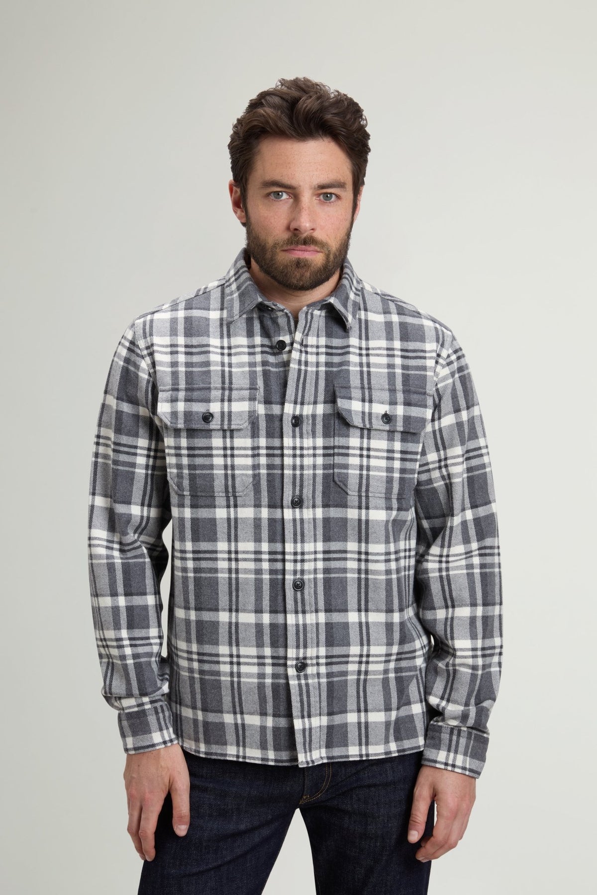 Heavy Cotton Shirt - woolrich-us - Clothing