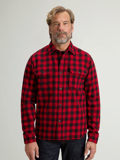 Heavy Cotton Shirt - woolrich-us - Clothing