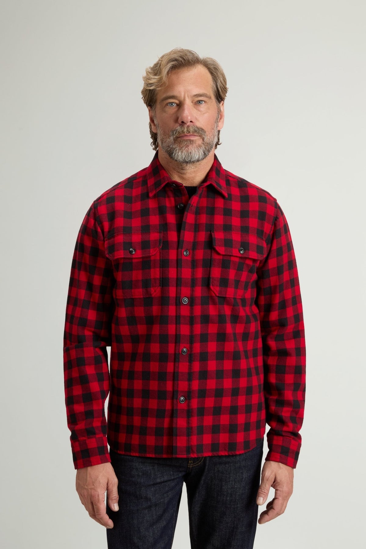 Heavy Cotton Shirt - woolrich-us - Clothing