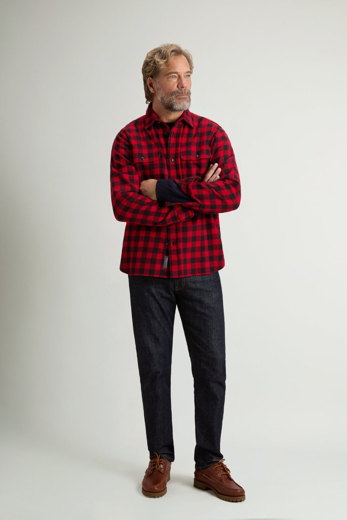 Heavy Cotton Shirt - woolrich-us - Clothing
