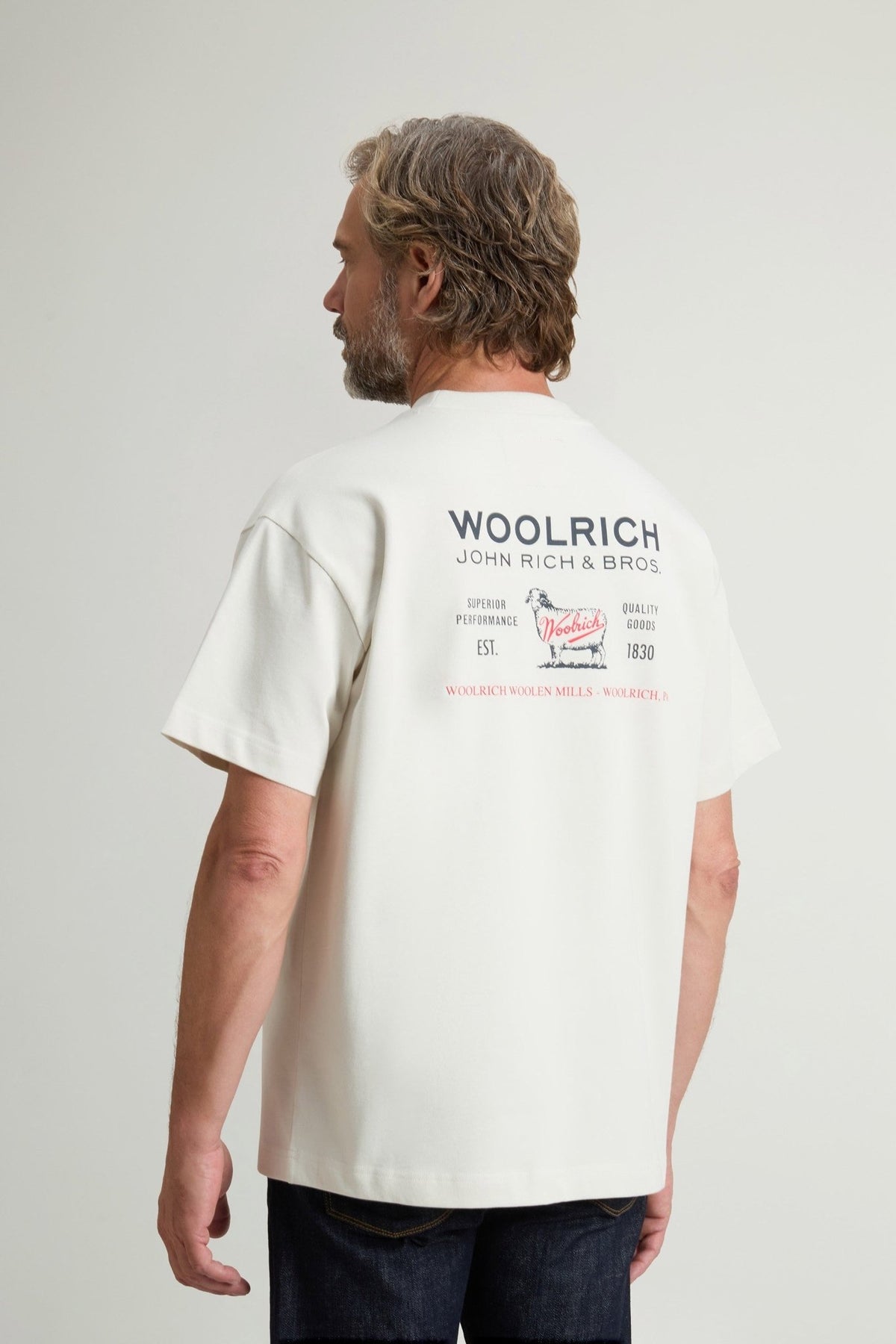 Heavy Jersey Graphic T-Shirt - woolrich-usClothing