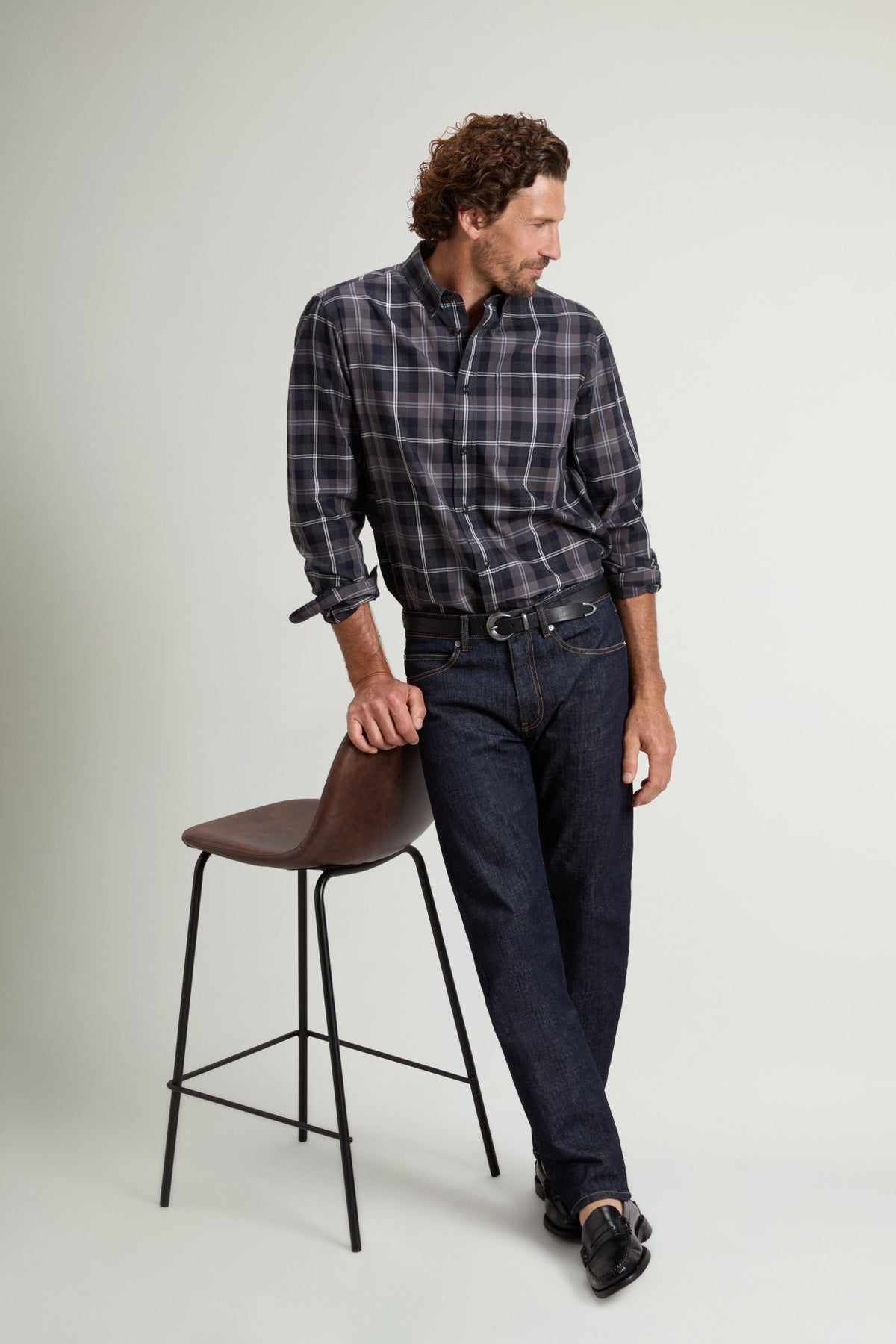 Light Cotton Flannel Shirt - woolrich-usClothing