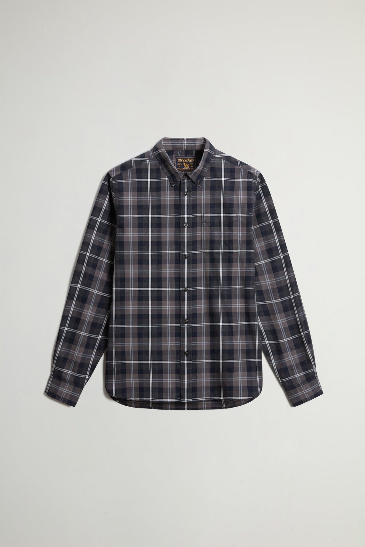 Light Cotton Flannel Shirt - woolrich-usClothing