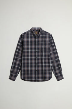 Light Cotton Flannel Shirt - woolrich-usClothing