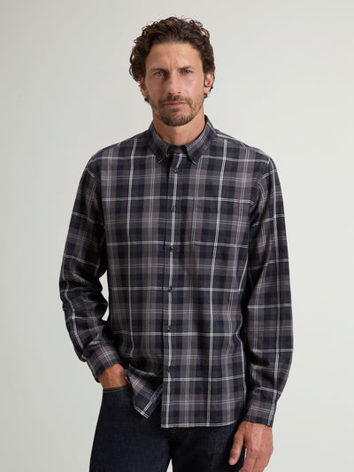 Light Cotton Flannel Shirt - woolrich-usClothing