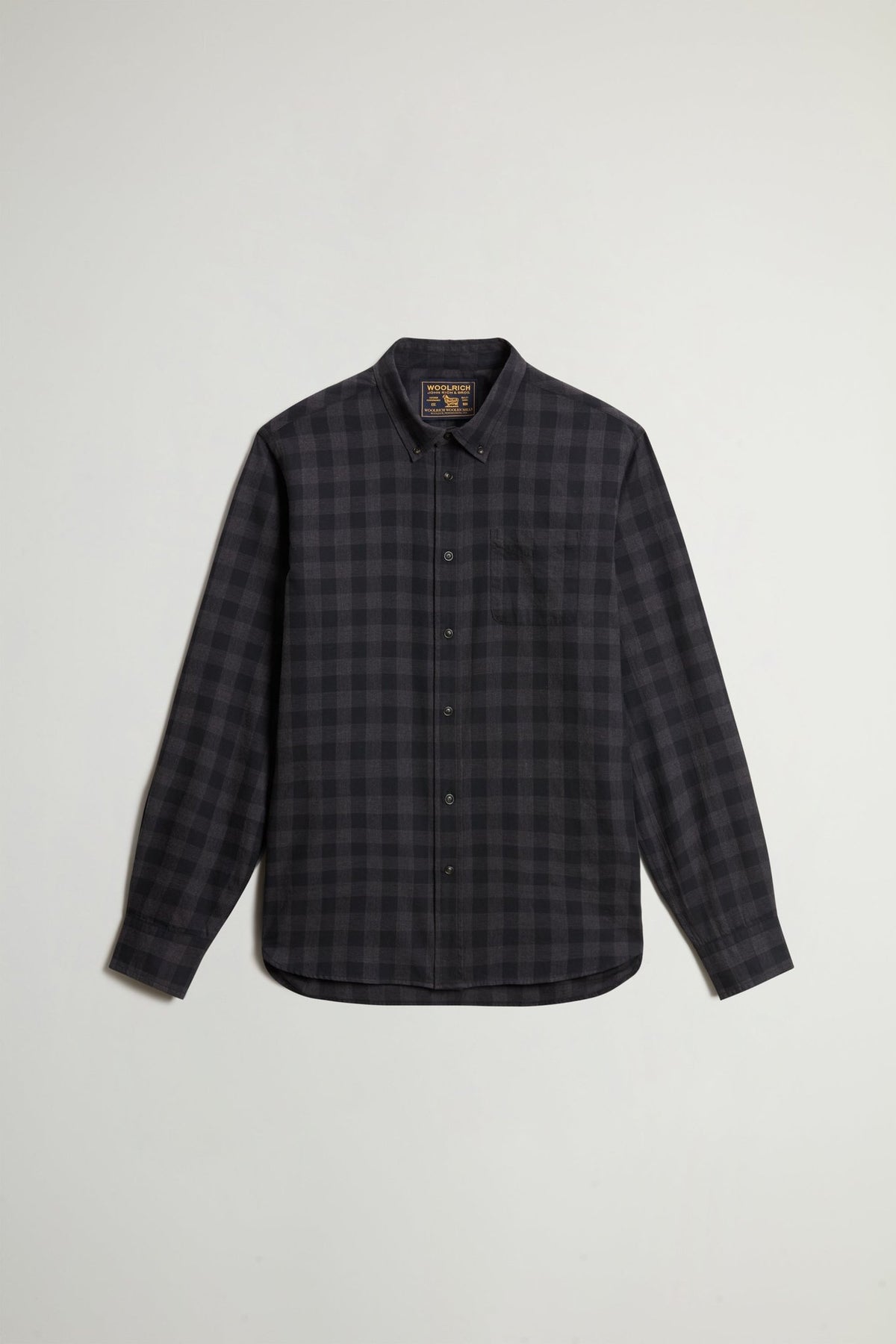 Light Cotton Flannel Shirt - woolrich-usClothing