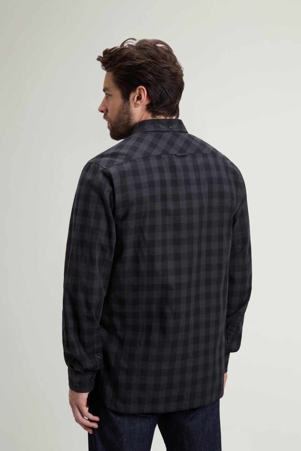 Light Cotton Flannel Shirt - woolrich-usClothing