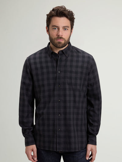 Light Cotton Flannel Shirt - woolrich-usClothing