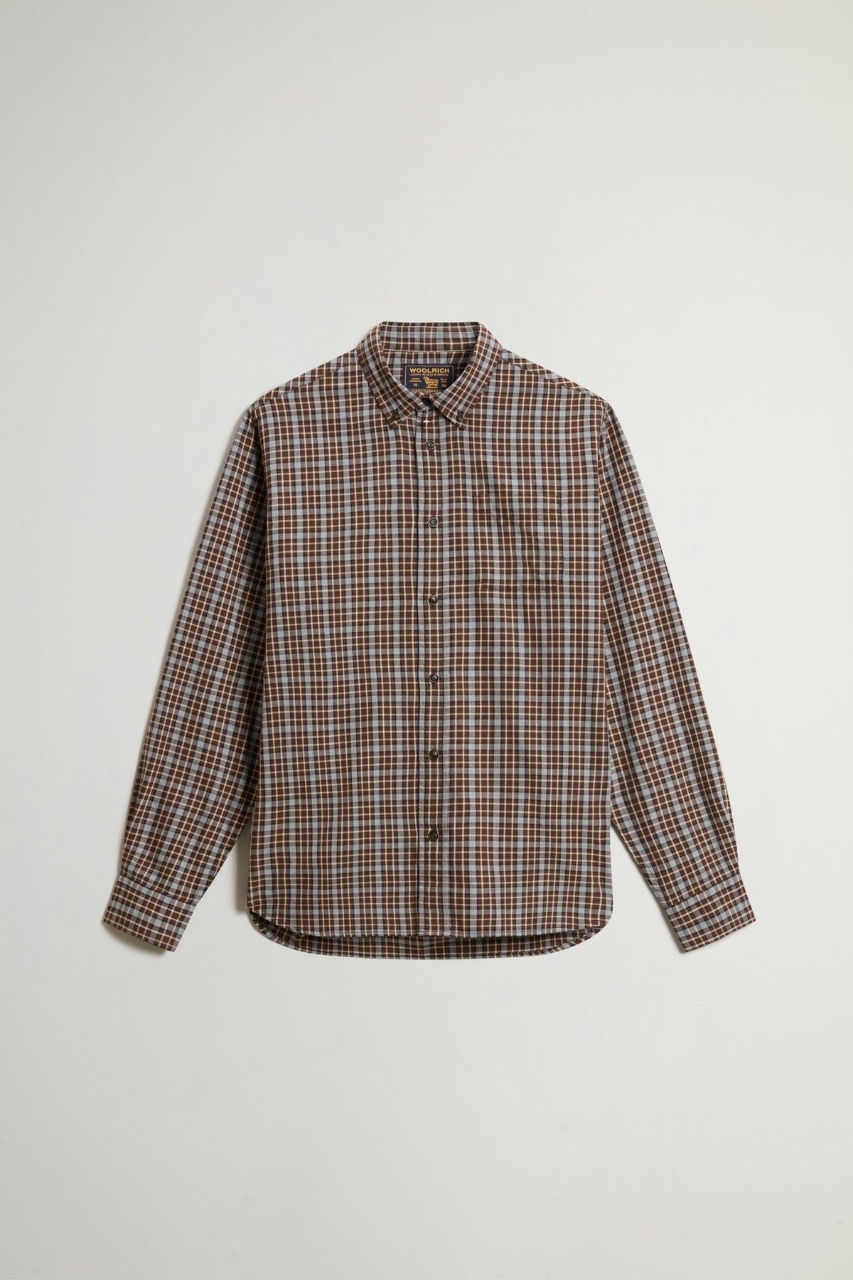 Light Cotton Flannel Shirt - woolrich-usClothing