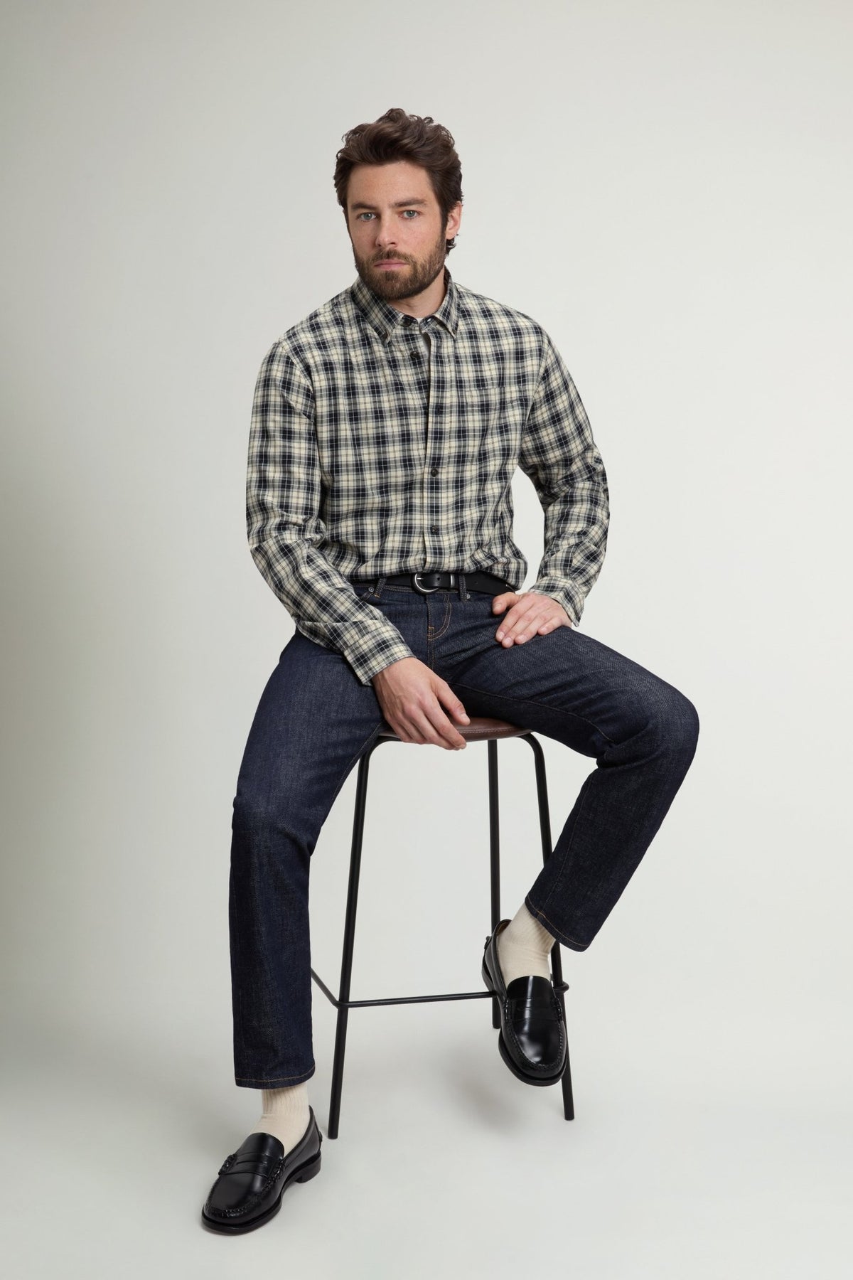Light Cotton Flannel Shirt - woolrich-usClothing