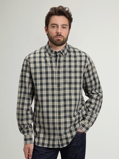 Light Cotton Flannel Shirt - woolrich-usClothing