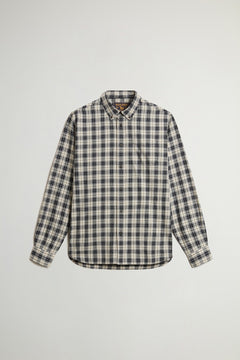 Light Cotton Flannel Shirt - woolrich-usClothing