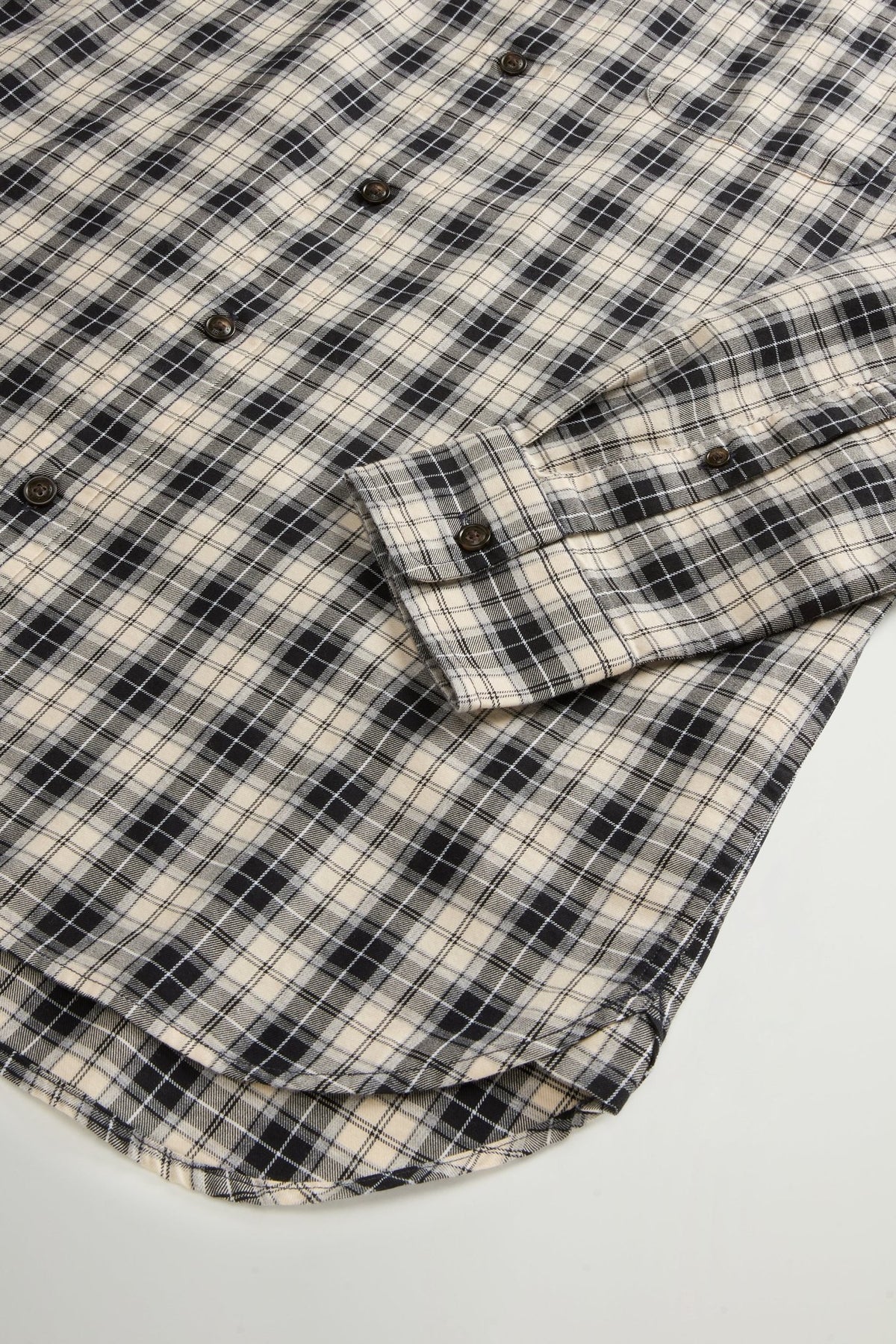 Light Cotton Flannel Shirt - woolrich-usClothing