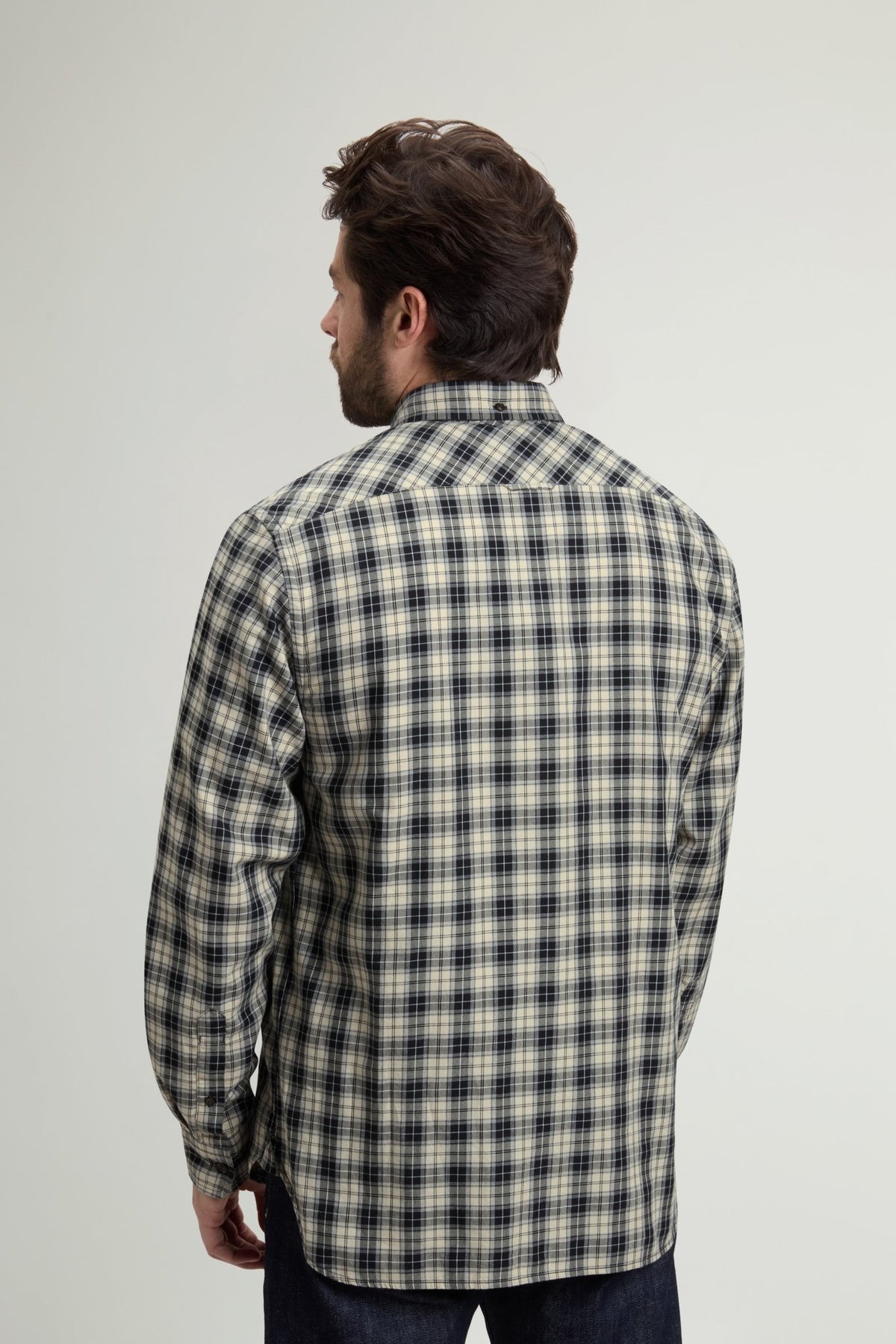Light Cotton Flannel Shirt - woolrich-usClothing