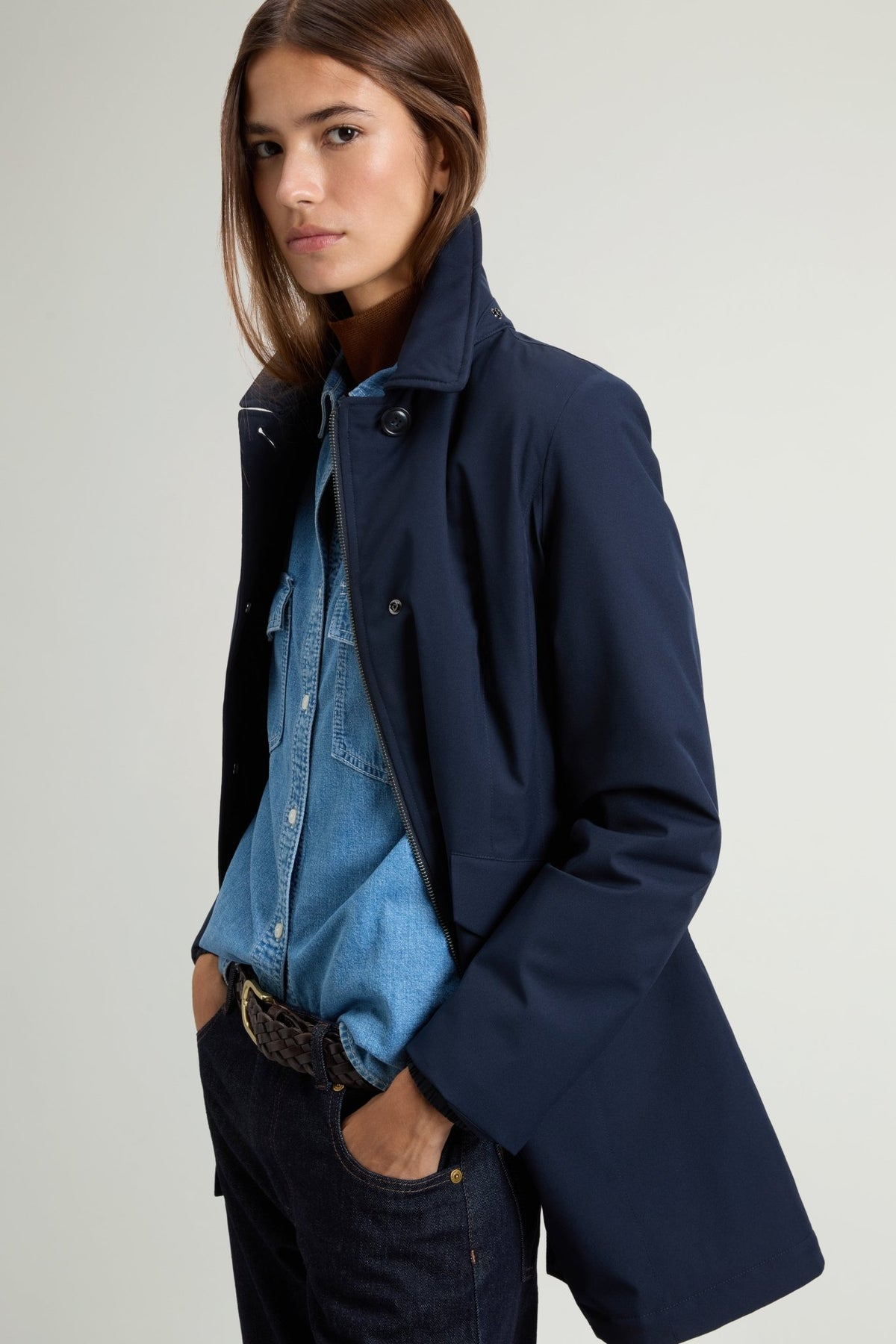 Light Stretch Coat - woolrich-usOuterwear